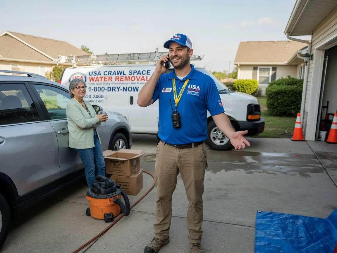 Crawl Space Water Removal Alanreed, TX FAQs